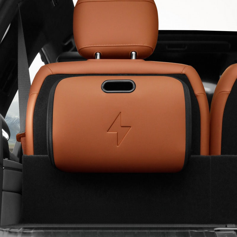 Leather EV Charging Cable Storage Bag