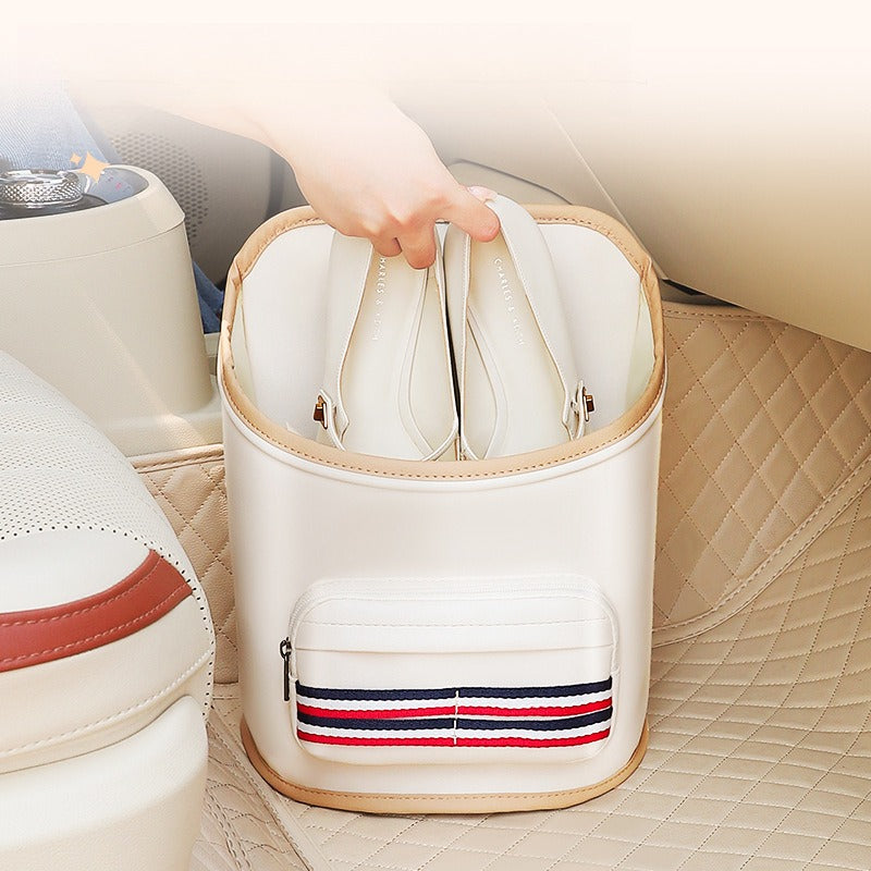 Car Shoe Storage Box for Front Passenger Seat