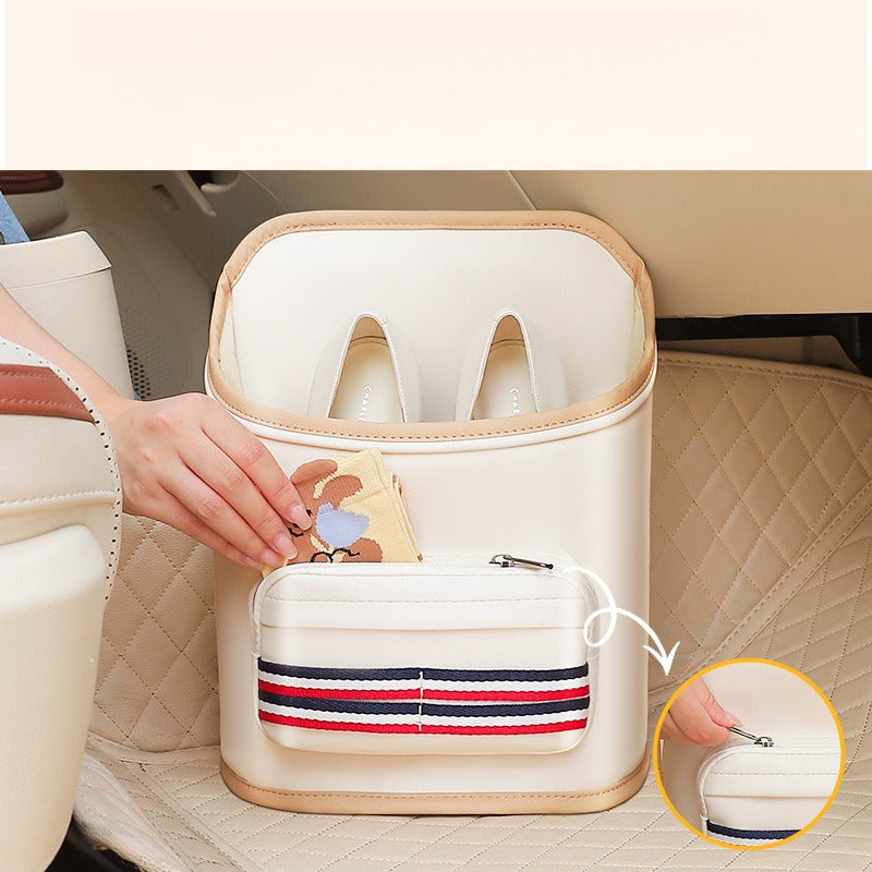 Car Shoe Storage Box for Front Passenger Seat