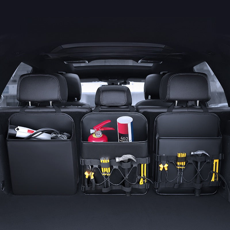 Car Trunk Storage Box & Seat Back Organizer