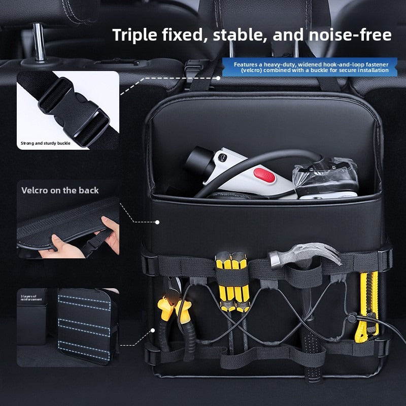 Car Trunk Storage Box & Seat Back Organizer